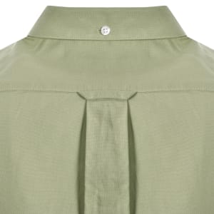 Image number 4 for Farah Vintage Brewer Short Sleeve Shirt Green