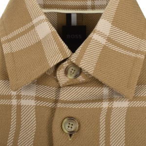 Image number 5 for BOSS C Owen Overshirt Beige