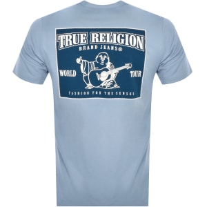 Image number 4 for True Religion Puff Ladder T Shirt Blue