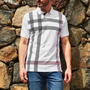 Image number 4 for Barbour Blaine Polo T Shirt White
