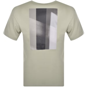 Image number 5 for Calvin Klein Photo Print T Shirt Grey