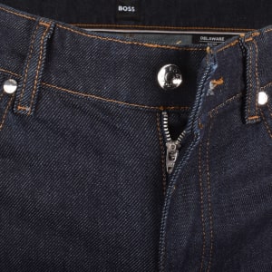 Image number 5 for BOSS Delaware Slim Fit Jeans Navy