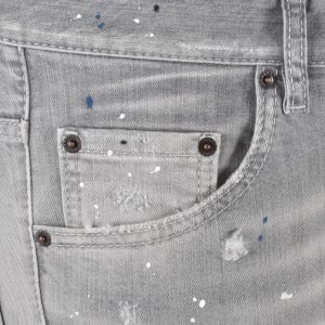 Image number 4 for DSQUARED2 Skater Slim Fit Jeans Grey