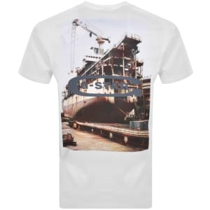Image number 5 for G-Star Photo Print T Shirt White