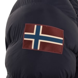 Image number 5 for Napapijri A Moesa Puffer Jacket Navy