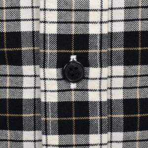 Image number 4 for Fred Perry Oxford Long Sleeve Shirt Cream