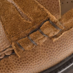 Image number 4 for GH Bass Weejun Larson Leather Loafers Mid Brown