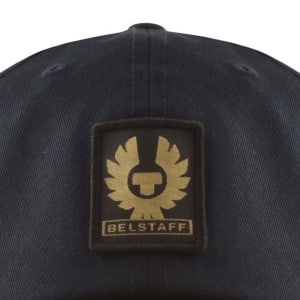 Image number 4 for Belstaff Phoenix Logo Cap Navy