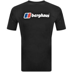 Image number 4 for Berghaus Organic Logo T Shirt Black