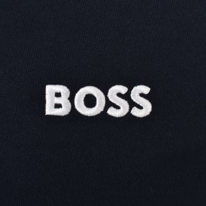 Image number 4 for BOSS Iconic Hoodie Navy