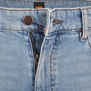Image number 5 for BOSS Delaware Slim Fit Jeans Light Wash Blue