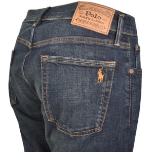 Image number 4 for Ralph Lauren Sullivan Slim Fit Jeans Navy