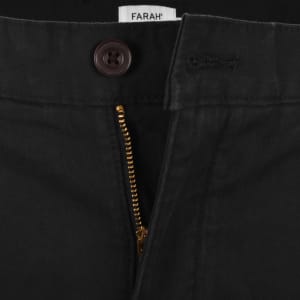 Image number 5 for Farah Norwood Regular Chino Trousers Black