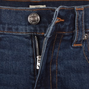 Image number 5 for True Religion Ricky Flap Jeans Dark Wash Blue