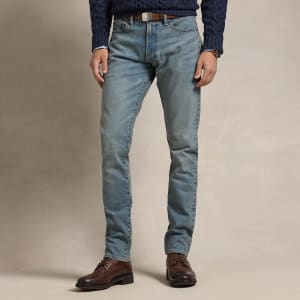 Image number 5 for Ralph Lauren Sullivan Slim Fit Jeans Blue
