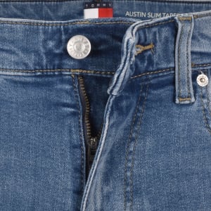 Image number 5 for Tommy Jeans Austin Slim Tapered Jeans Blue