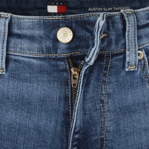 Image number 5 for Tommy Jeans Austin Slim Tapered Jeans Blue