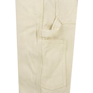 Image number 4 for Deus Ex Machina Big Fella Denim Jeans Cream