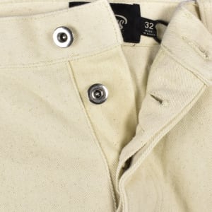 Image number 5 for Deus Ex Machina Big Fella Denim Jeans Cream