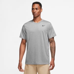 Image number 4 for Nike Training Core Legend Dri Fit T Shirt Grey