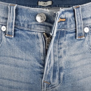 Image number 5 for True Religion Rocco Mid Wash Relaxed Skinny Jeans