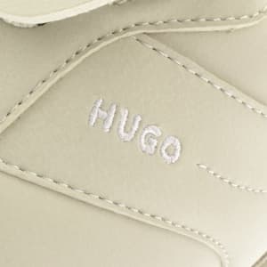Image number 4 for HUGO Riven Tennis Trainers Light Beige