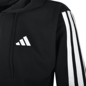 Image number 4 for adidas Sportswear Three Stripes Hoodie Black