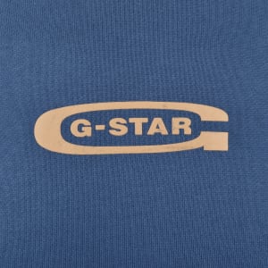 Image number 4 for G-Star Photo Back Sweatshirt Blue