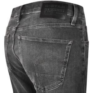 Image number 4 for G-Star 3301 Slim Fit Jeans Mid Wash Black