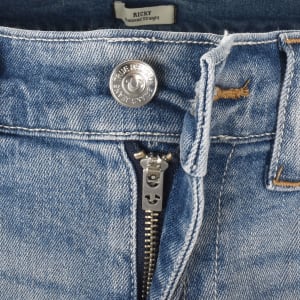 Image number 5 for True Religion Ricky Flap Jeans Mid Wash Blue