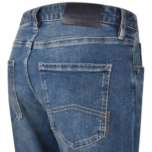 Image number 4 for Armani Exchange J13 Slim Fit Jeans Blue