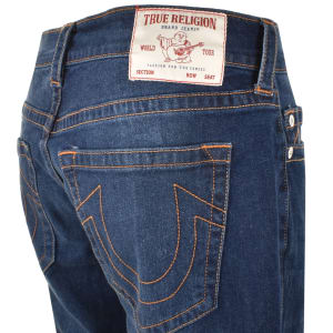 Image number 4 for True Religion Rocco Dark Wash Skinny Jeans