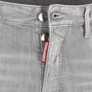 Image number 5 for DSQUARED2 Skater Slim Fit Jeans Grey