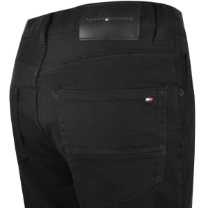 Image number 4 for Tommy Hilfiger Harlem Relaxed Fit Jeans Black
