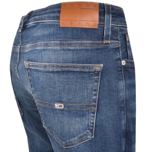 Image number 4 for Tommy Jeans Ryan Slim Straight Jeans Blue