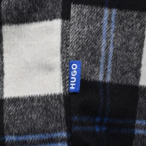 Image number 4 for HUGO Blue Ebolt Overshirt White