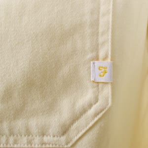 Image number 4 for Farah Leon Overshirt Cream