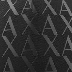 Image number 4 for Armani Exchange Logo Baseball Cap Black