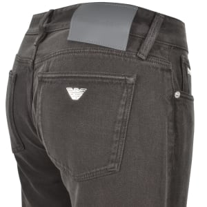 Image number 4 for Emporio Armani J75 Slim Fit Jeans Anthracite Grey