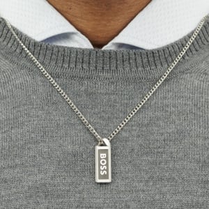 Image number 4 for BOSS Kassy Stainless Steel Necklace Silver