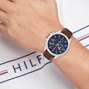 Image number 4 for Tommy Hilfiger Jameson Watch Silver