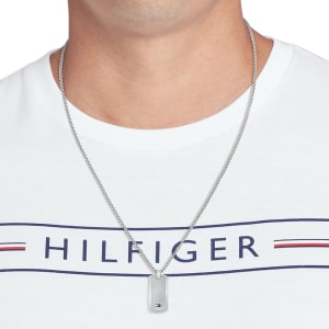 Image number 4 for Tommy Hilfiger Jameson Necklace Silver