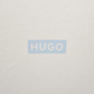 Image number 4 for HUGO Blue Naviu Sweatshirt White