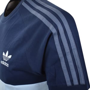 Image number 4 for adidas Originals Trefoil T Shirt Navy