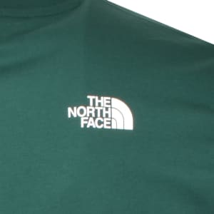 Image number 4 for The North Face Simple Dome T Shirt Green