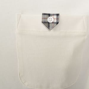 Image number 4 for Barbour Tothill Tailored Fit T Shirt Cream