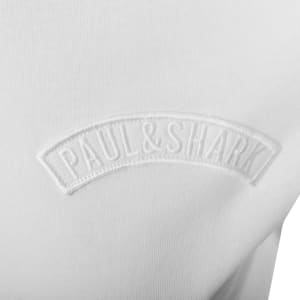 Image number 4 for Paul And Shark Logo T Shirt White