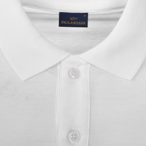 Image number 4 for Paul And Shark Logo Polo T Shirt White