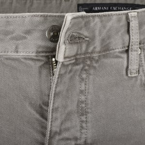 Image number 5 for Armani Exchange J65 Slim Denim Shorts Grey