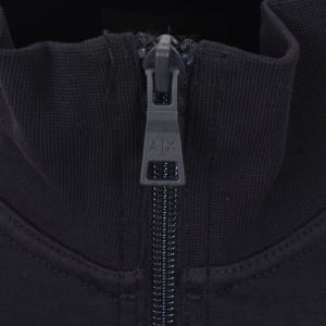 Image number 4 for Armani Exchange Quarter Zip Sweatshirt Navy